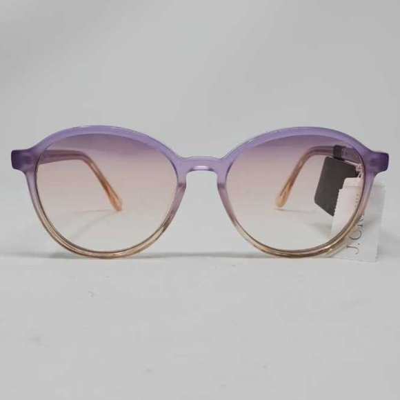 New women\'s J Crew retro ombre round sunglasses Orchid Fade main image 6